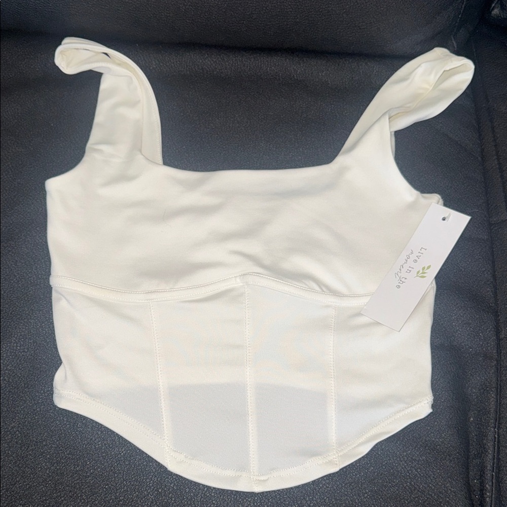 NWT Corset-Style tank